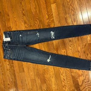 AMERICAN EAGLE Luke Stretch High Rise Jegging/ True Rinse - New with Tags !!